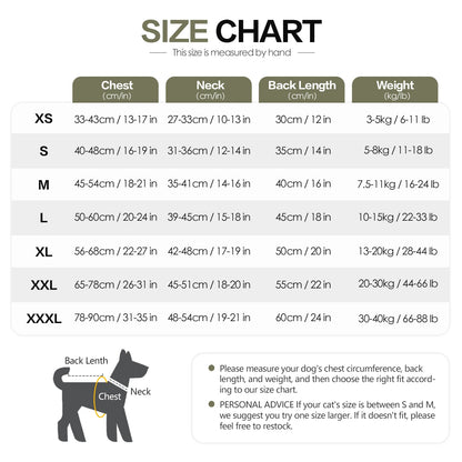 Dog Anxiety Vest and Coat